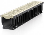 RECYFIX®PRO 100 с решеткой FIBRETEC цвет песочный