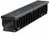 RECYFIX®PRO 100 с решеткой FIBRETEC цвет черный