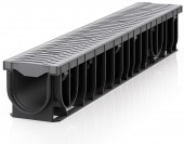 RECYFIX®PRO 100 с решеткой FIBRETEC цвет серый камень